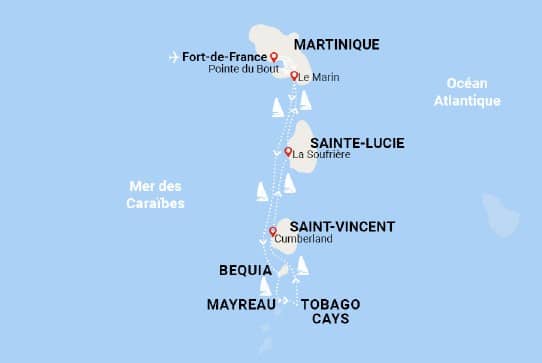 LA-ROCHELLE-VOYAGES-LES-ILES-GRENADINES-CARTE